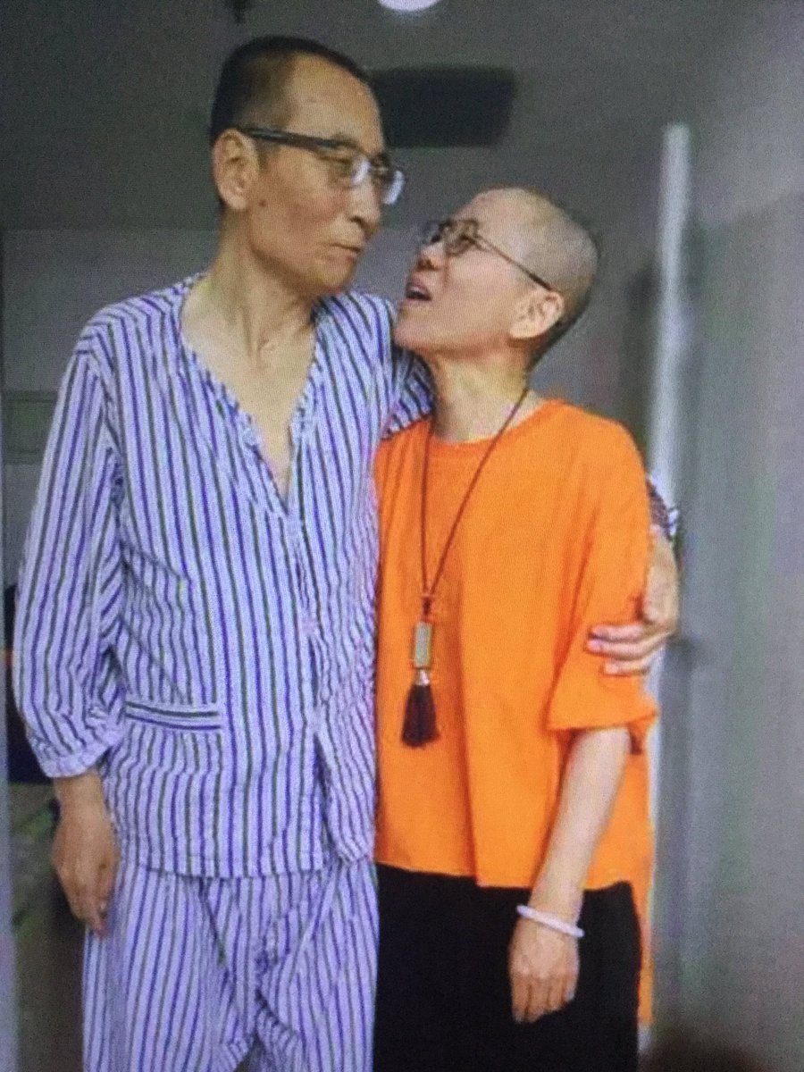 Liu Xiaobo &amp; wife 0717